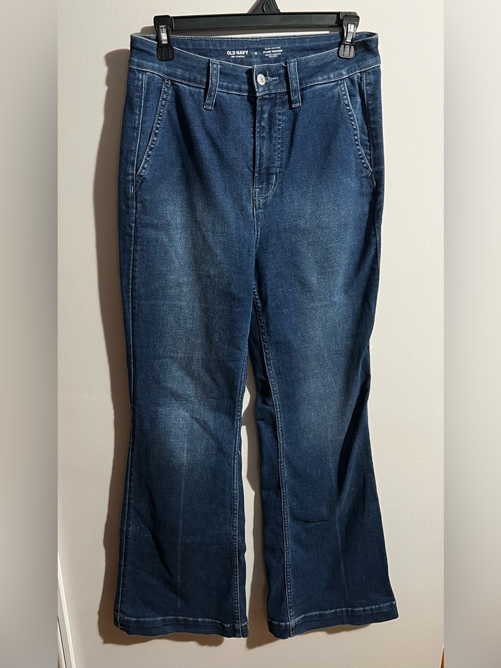 Old Navy Women's Dark Blue Jeans - Flare